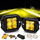 3.5 Inch 40W Flush Mount Amber LED POD Light