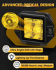 3.5 Inch 40W Flush Mount Amber LED POD Light