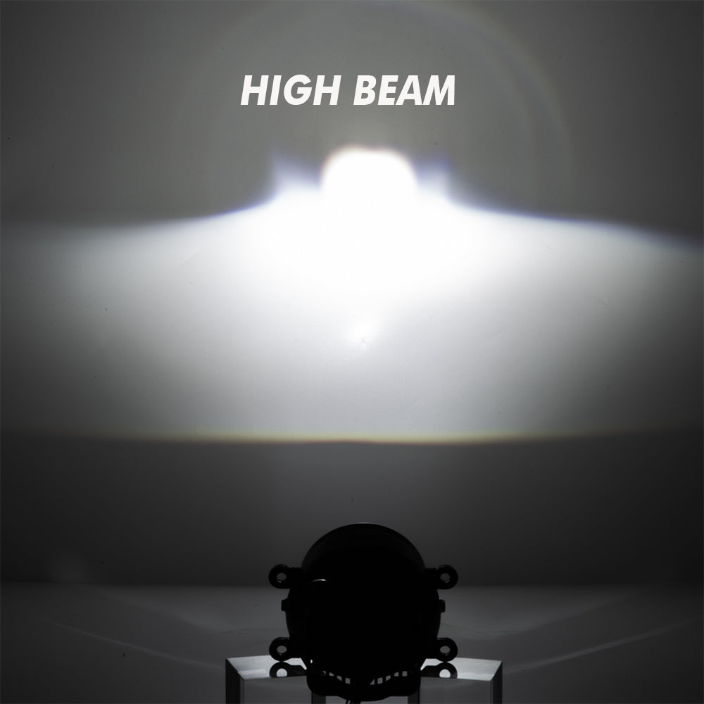 3 Inch 136W 6000K Double Hyperboloid Bi-LED Projector Laser LED Fog Light