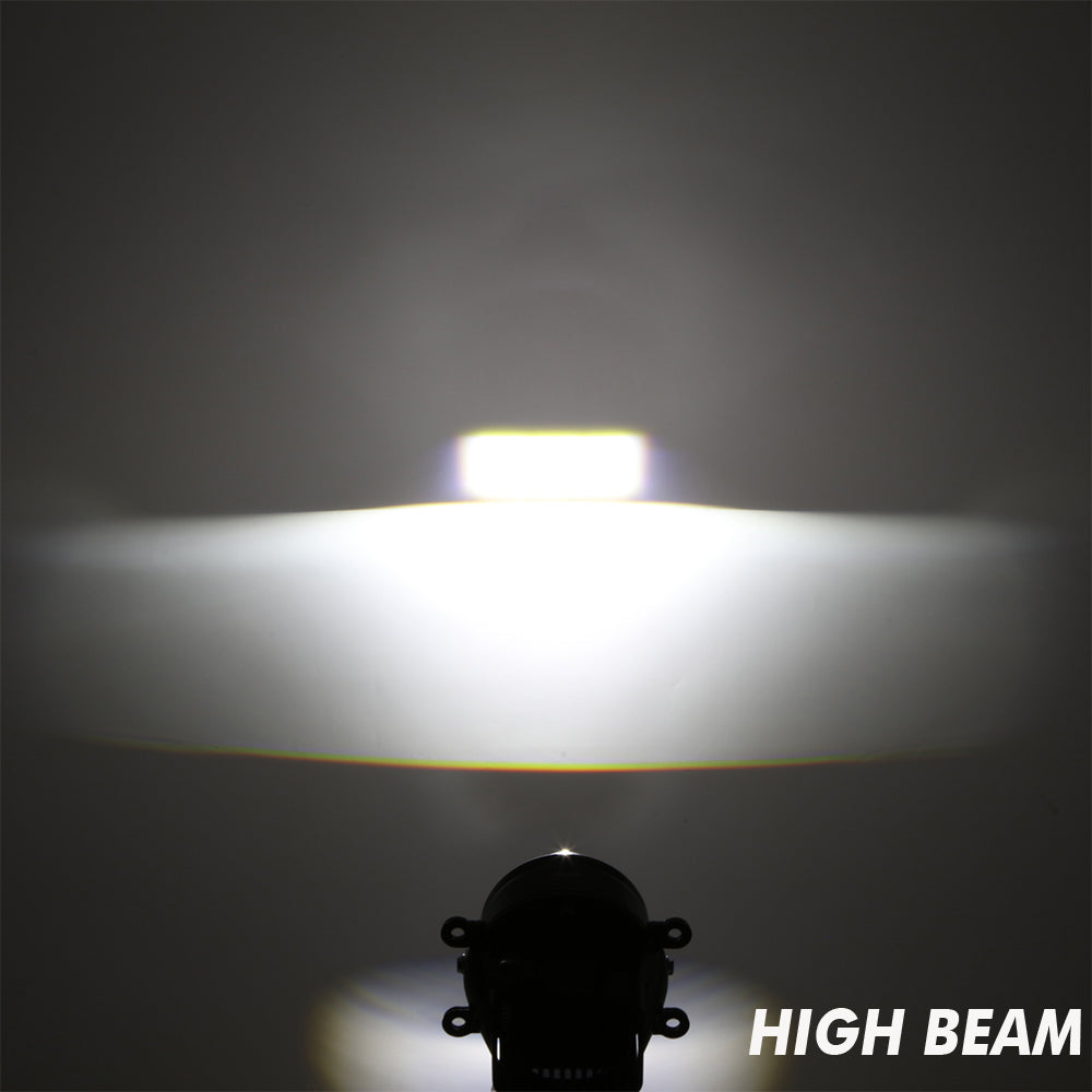 3 Inch 90W Bi-LED Projector Lens Fog Light Hyperboloid Lens