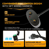3 Inch 72 Watt 6 Modes White & Amber Sqaure POD Lights