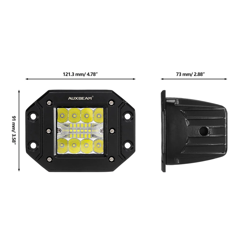 3 Inch 84 Watt 8400 Lumens Spot Beam LED POD Lights
