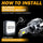 D Series 90W 15000 LM HID Replacement Light Bulb