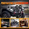7 Inch 240W 24000Lumens Black LED Driving Lights - AUXBEAM INDIA