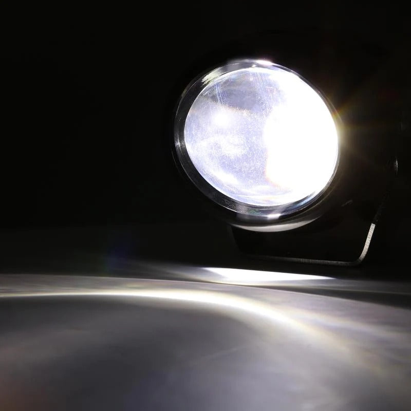 3 Inch 6 Modes White&Amber Round LED Driving POD Lights