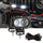 4 Inch 30W Square LED 6000K Spot/Flood Beam White LED Pod Lights - AUXBEAM INDIA
