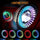7 inch 80W 8000Lumens LED Headlight RGB Flowing Halo Ring - AUXBEAM INDIA