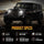 7 Inch 90W 7000Lumens LED Headlights with Halo Ring DRL - AUXBEAM INDIA