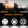 9 Inch RGB Headlights Replacement Bluetooth Control W/DRL - AUXBEAM INDIA