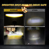 3 Inch 6 Modes White&Amber Round LED Driving POD Lights