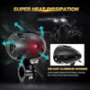 3 Inch 6 Modes White&Amber Round LED Driving POD Lights
