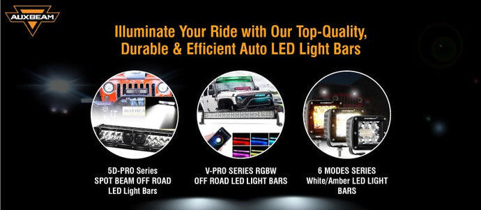 Illuminate Your Ride with Our Top-Quality, Durable & Efficient Auto LED Light Bars