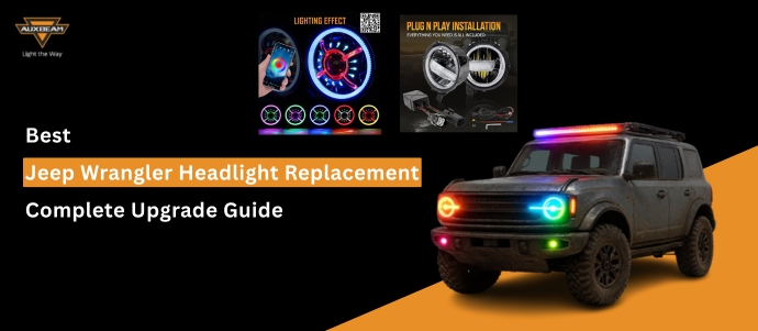 Best Jeep Wrangler Headlight Replacement (Full Upgrade & Buying Guide)