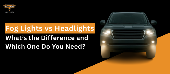 Fog Lights vs Headlights: What’s the Difference and Which One Do You Need?