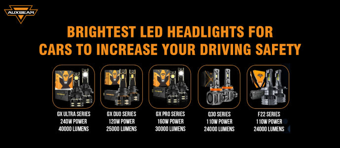 Brightest LED Headlights for Cars to Increase Your Driving Safety