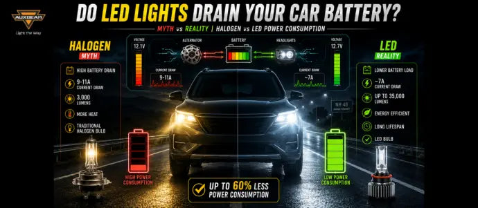Do LED Lights Drain Your Car Battery? Myth vs Reality