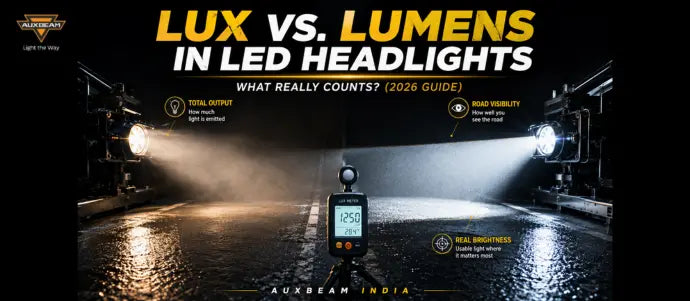 Lux vs. Lumens in LED Headlights: What Really Counts?