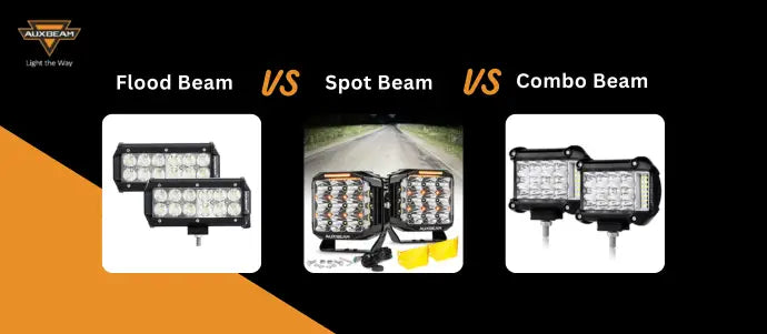 Spot Beam vs Flood Beam vs Combo Beam: Off-Roaders’ Complete Breakdown