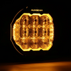 MASTER-T Series 7" Combo Beam Round Off-Road Lights with Amber Backlight