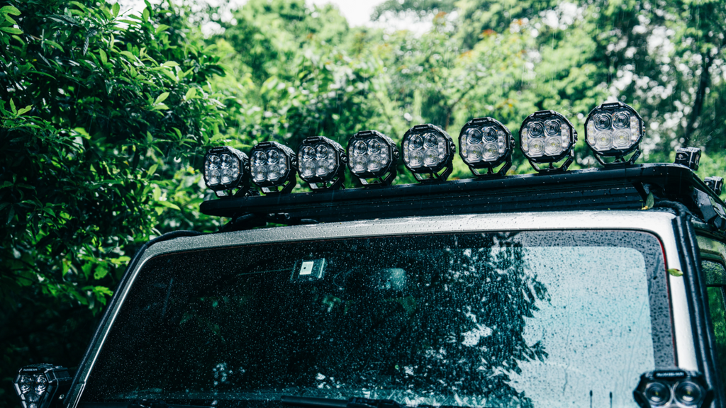 MASTER-T Series 5" Combo Beam Round Off-Road Lights with Amber Backlight