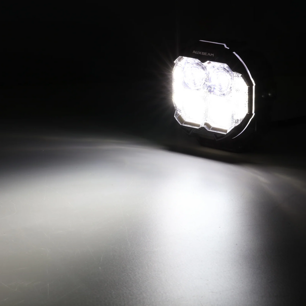 MASTER-T Series 5" Combo Beam Round Off-Road Lights with Amber Backlight