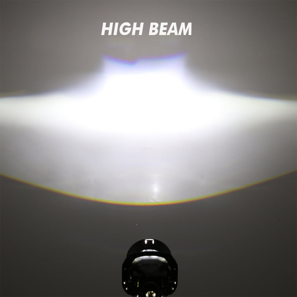 2.5 Inch 80W 6000K Bi-Led Projector Lens Headlight