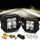 3.5 Inch 40W Flush Mount LED Pod Light White Flood Off Road Lights