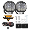 MASTER-T Series 7" Combo Beam Round Off-Road Lights with Amber Backlight