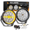 7 Inch 240W 25800LM Dual DRL LED Driving Light | Ray-L Series