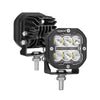 3 Inch 84W LED Combo POD Light Off Road Lights With White & DRL Amber