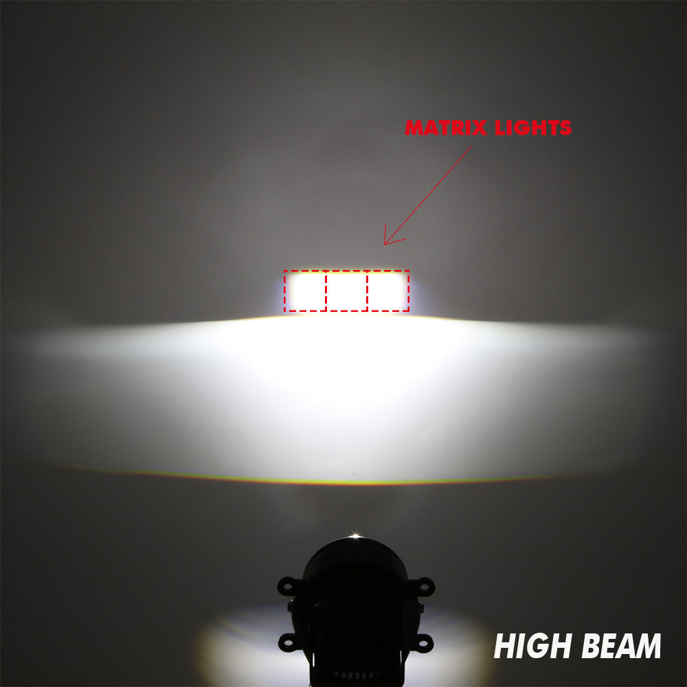 3 Inch 90W Bi-LED Projector Lens Fog Light Hyperboloid Lens – AUXBEAM INDIA