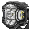 3 Inch 108W LED Side Shooter White & Amber POD Lights | V-Ultra Series