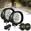 P4 Series | 4 Inch 90w 9000LM 6 Modes LED Pods Driving Lights