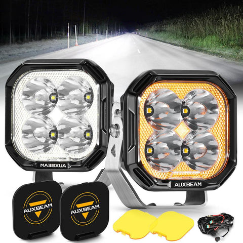 3 Inch 100 Watt Off Road POD Light With Additional Power Harness