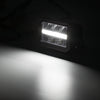 4.5 INCH 120W 13920LM LED PODS WITH WHITE DRL & AMBER OFF ROAD DRIVING LIGHT