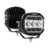 5 Inch 174W LED Side Shooter Pod Lights with White DRL & Amber