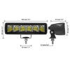 6.5 Inch 60W 7200LM LED Light Bar Off Road Driving Light