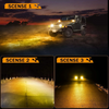 P4 Series | 4 Inch 90w 9000LM 6 Modes LED Pods Driving Lights