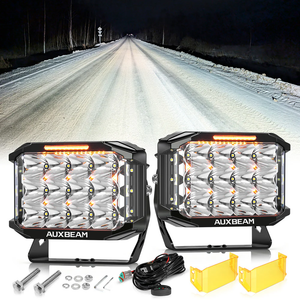 7x5 Inch Rectangle 228 Watt 26100LM Combo Beam Side Shooter | V-Max Series