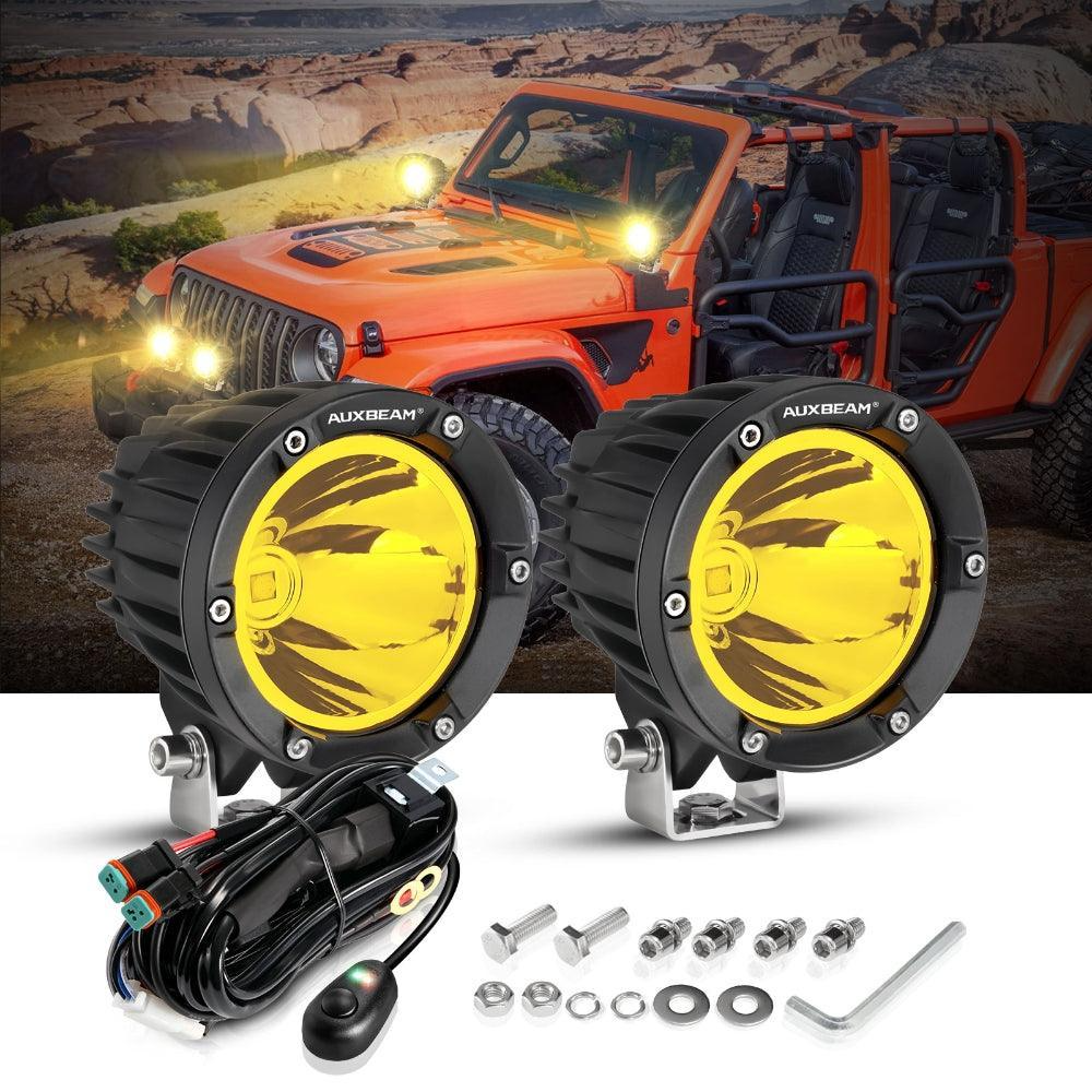 C4 Series | 4 Inch 110w Spot Round LED Pods White LED Driving Lights