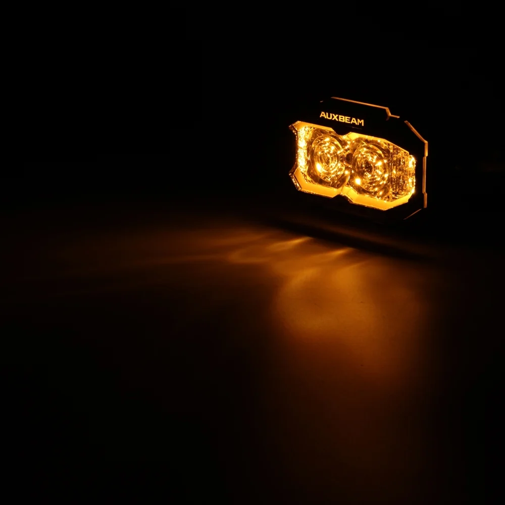 MASTER-T Series 5" Spot Beam Off-Road Lights with Amber Backlight