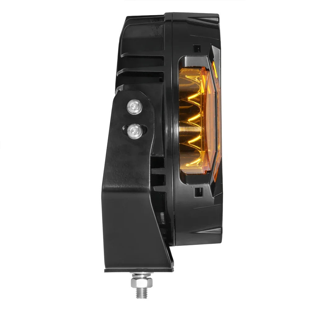 9 Inch 300W LED Side Shooter Driving Lights with Amber DRL | V-Ultra Series
