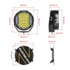 9 Inch 300W LED Side Shooter Driving Lights with Amber DRL | V-Ultra Series