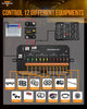 AC-1200 RGB Switch Panel with App & Remote Control (One-Sided Outlet)