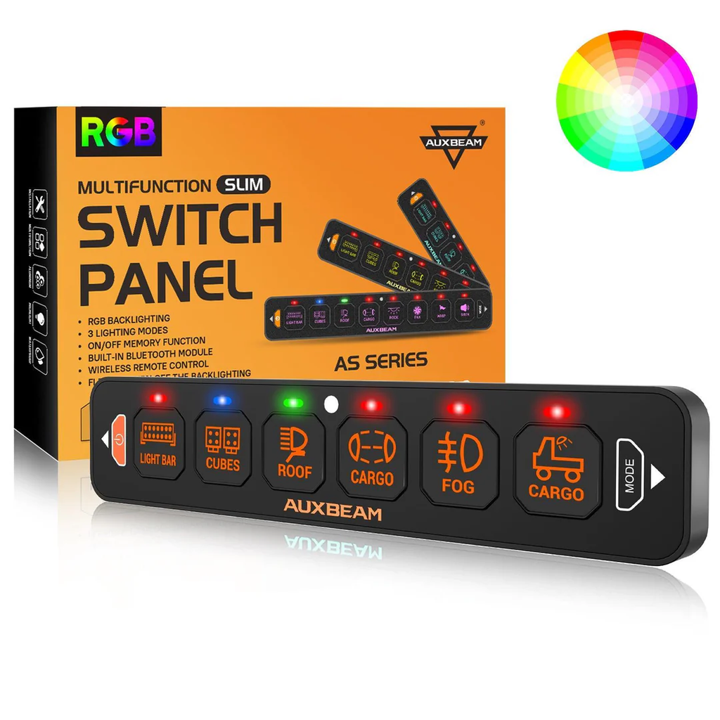 AS Series Switch Panel - Auto Dimmable - (One Sided Outlet)