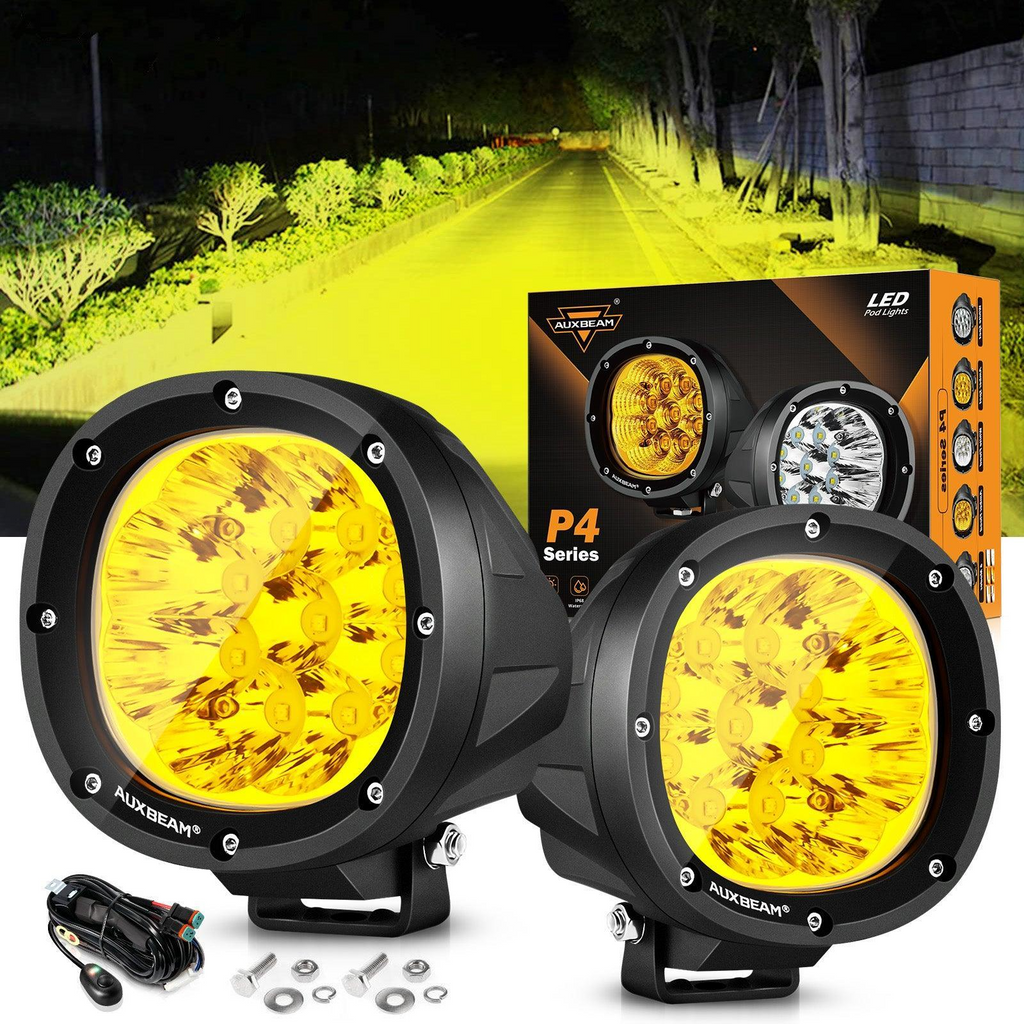 P4 Series | 4 Inch 90w 9000LM 6 Modes LED Pods Driving Lights