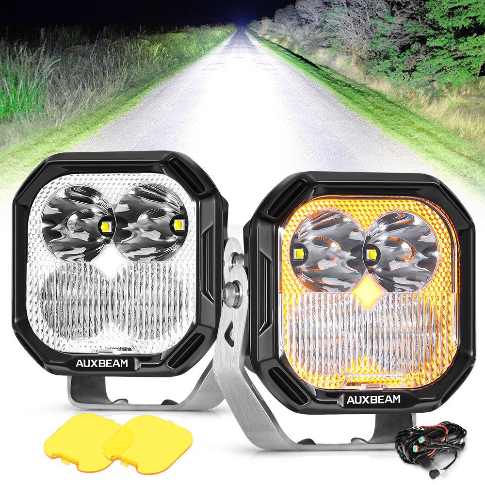 3 Inch 100 Watt Off Road POD Light With Additional Power Harness