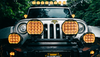 MASTER-T Series 9" Combo Beam Round Off-Road Lights with Amber Backlight