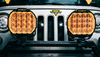 MASTER-T Series 9" Combo Beam Round Off-Road Lights with Amber Backlight