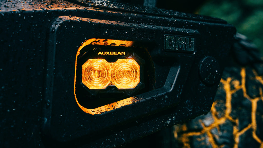 MASTER-T Series 3" Spot Beam Off-Road Lights with Amber Backlight